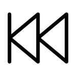 Backward Fast SVG Icon